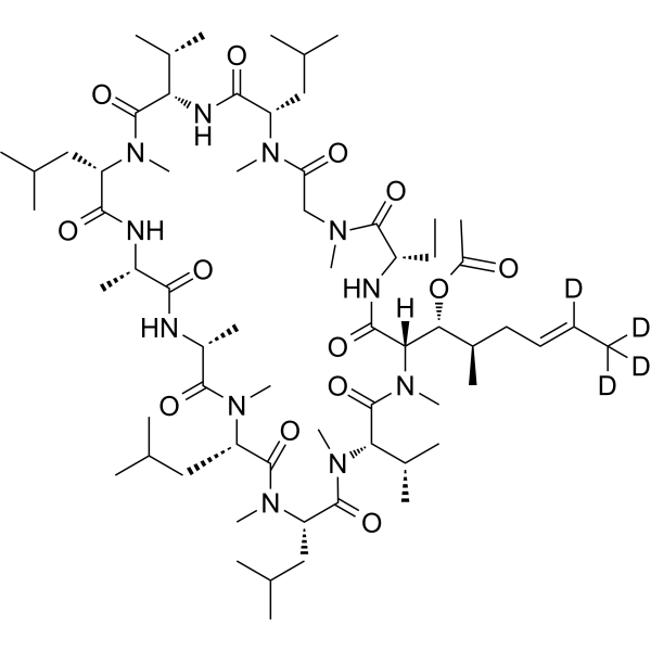 Cyclosporin A acetate-d4