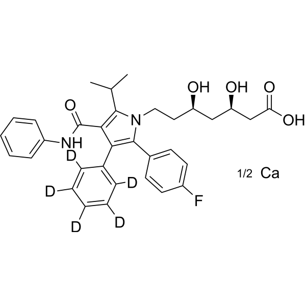 Atorvastatin-d<sub>5</sub> hemicalcium