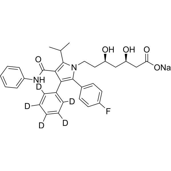 Atorvastatin-d<sub>5</sub> sodium