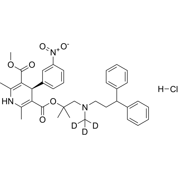 (R)-Lercanidipine-d3 hydrochloride