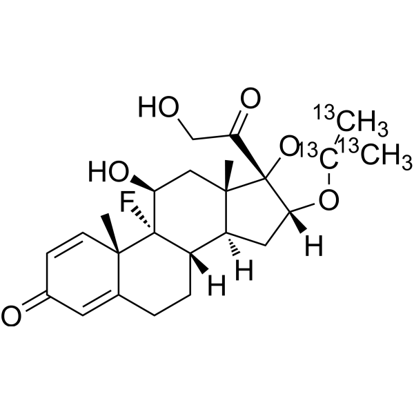 Triamcinolone acetonide-13C3