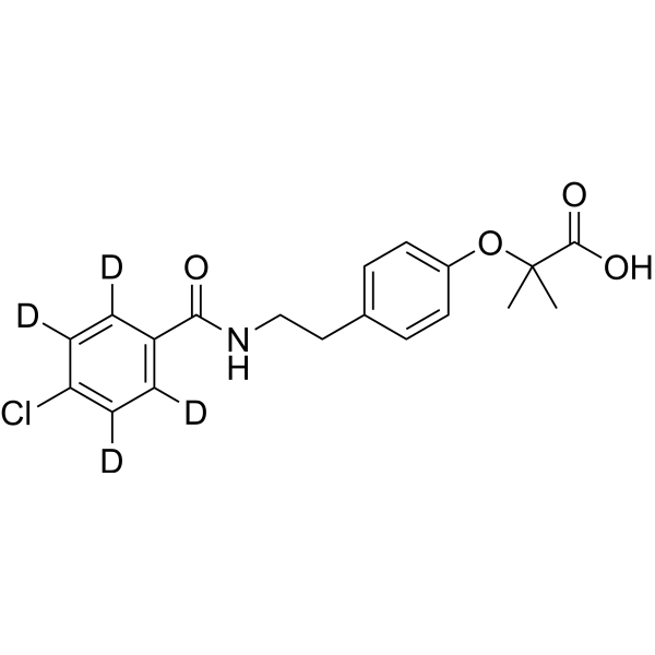 Bezafibrate-d4