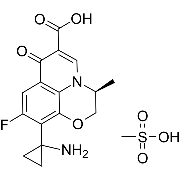 Pazufloxacin mesylate