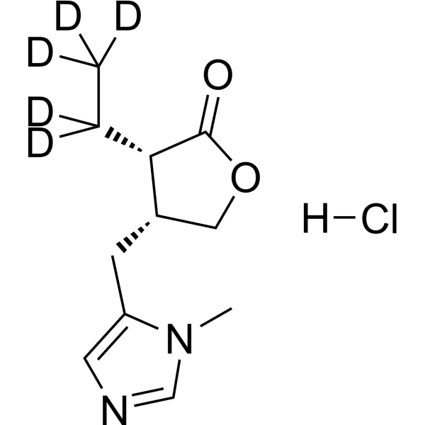Pilocarpine-d<sub>5</sub> hydrochloride