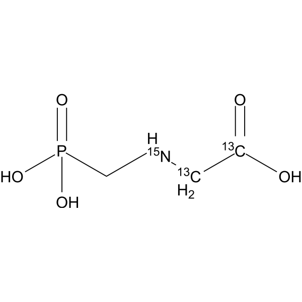 Glyphosate-13C2,15N