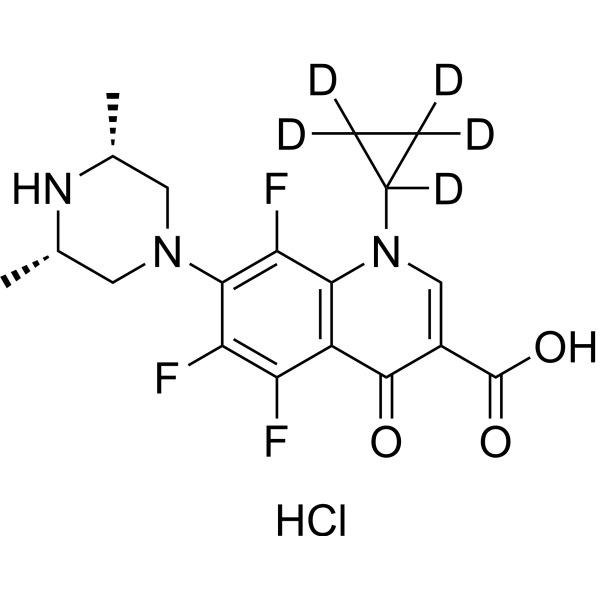 Orbifloxacin-d5 hydrochloride