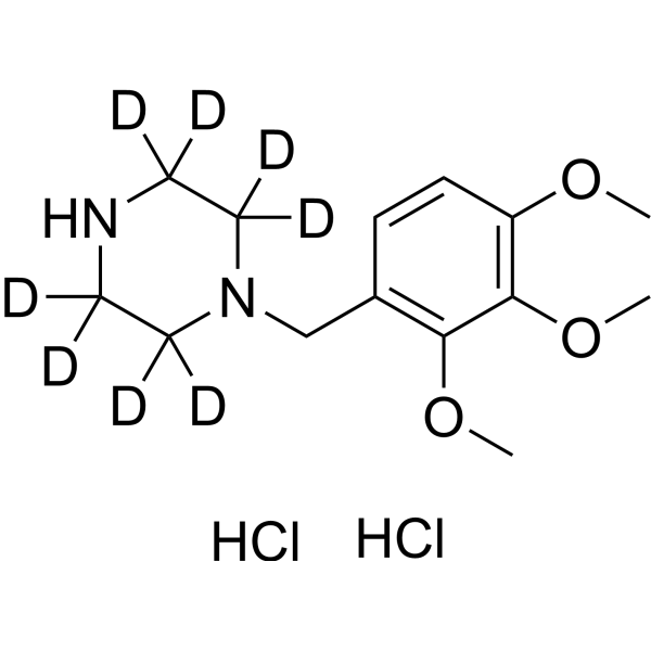 Trimetazidine-d8 dihydrochloride