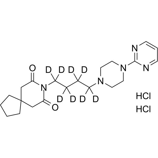 Buspirone-d8 (di(hydrochloride))