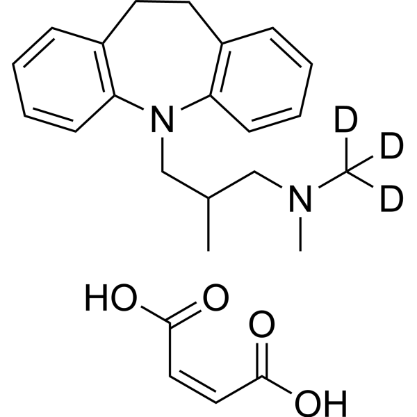 Trimipramine-d<sub>3</sub> (N-methyl-d<sub>3</sub>) maleate