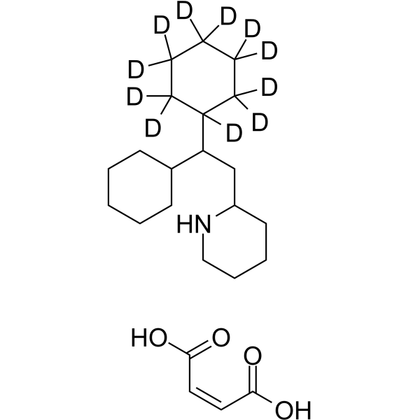 Perhexiline-d11 maleate