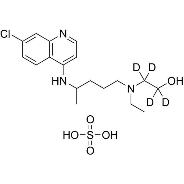 Hydroxychloroquine-d4 sulfate