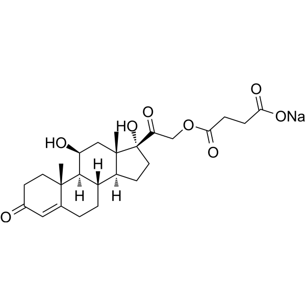 Hydrocortisone hemisuccinate sodium