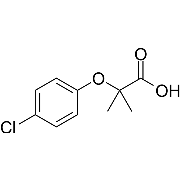 Clofibric acid