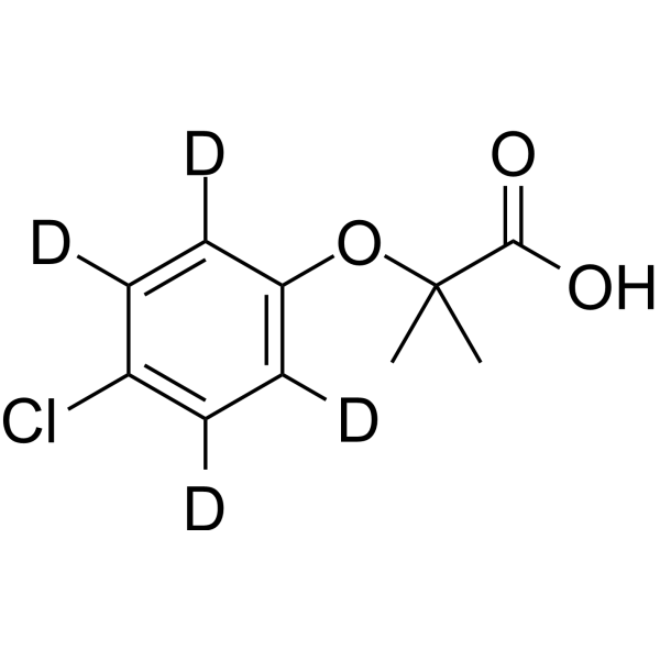 Clofibric acid-d4