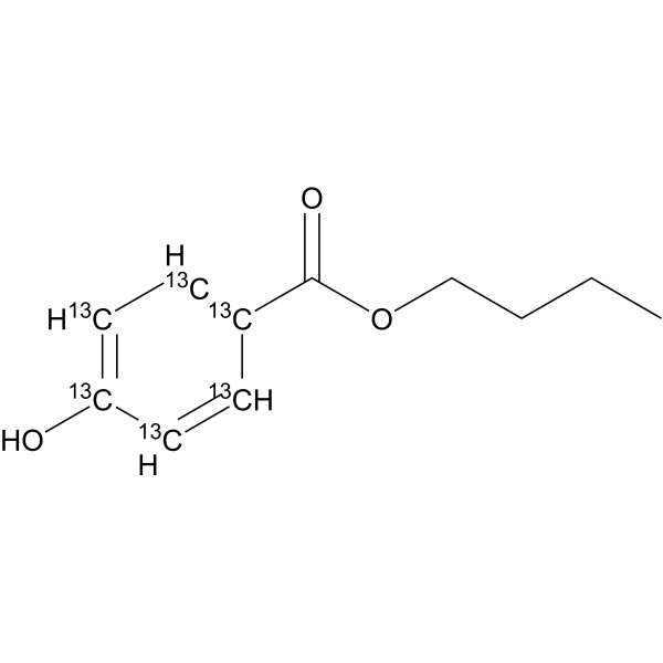 Butylparaben-13C6