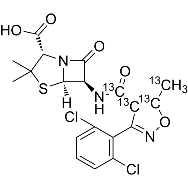 Dicloxacillin-13C4