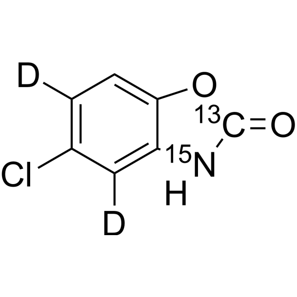 Chlorzoxazone-13C,15N,d2