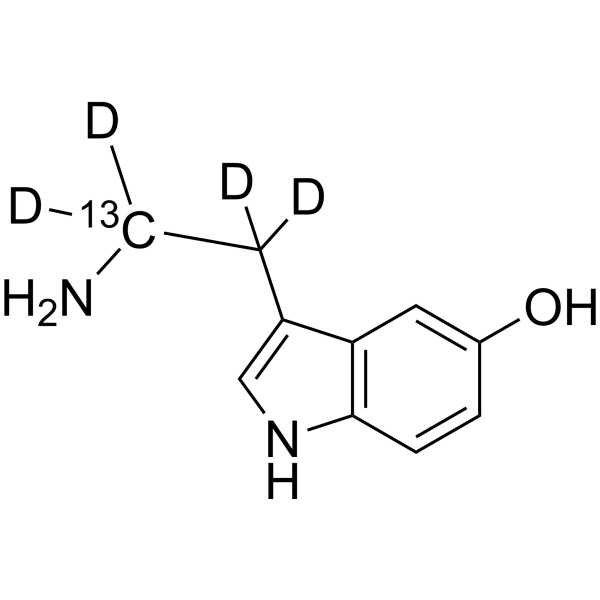 Serotonin-13C,D4