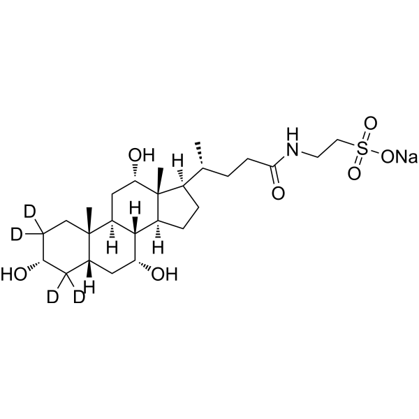 Taurocholic acid-d4 sodium