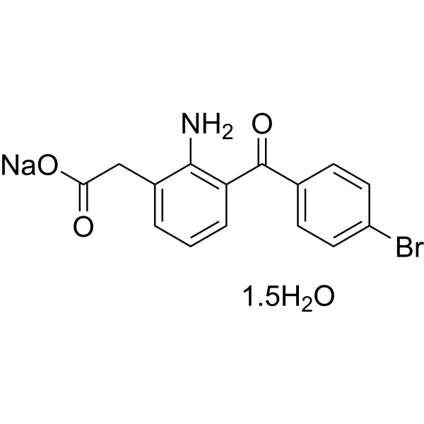 Bromfenac sodium hydrate