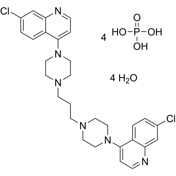 Piperaquine tetraphosphate tetrahydrate