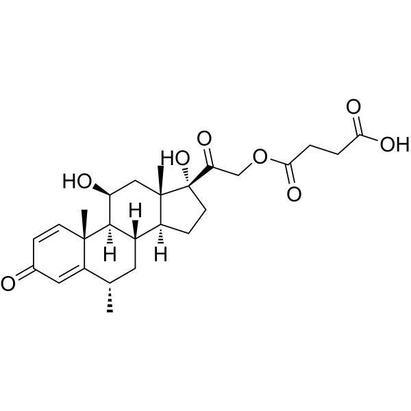 Methylprednisolone succinate