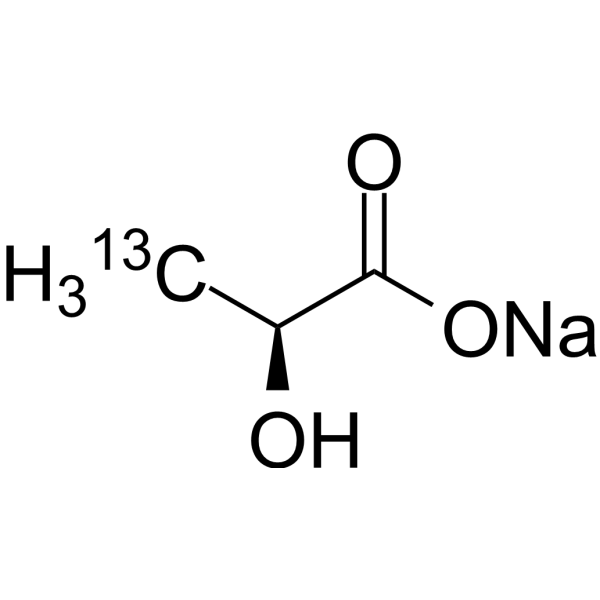 L-Lactic acid-13C-1 sodium (20% w/w in water)