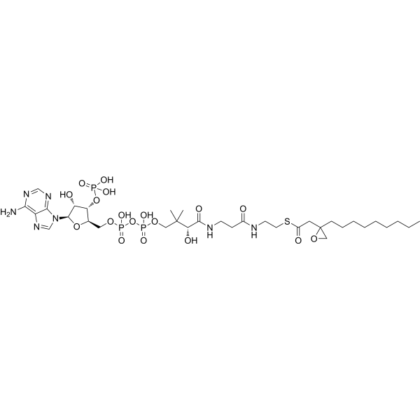 3-(Epoxymethylene)dodecanoyl-CoA