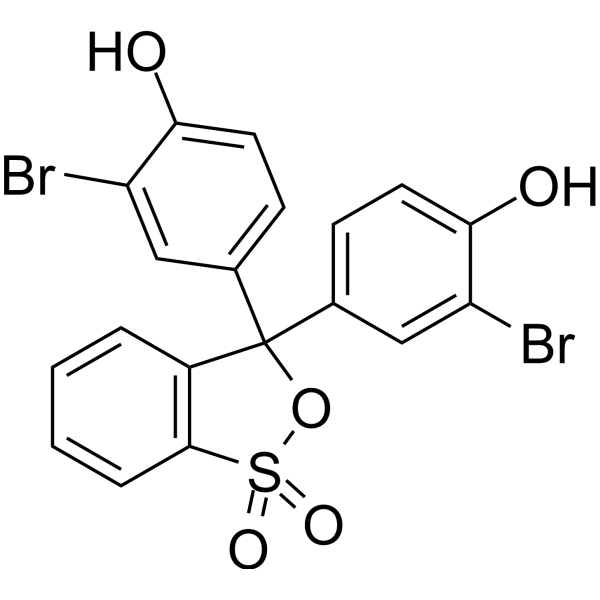 Bromophenol red (sultone form)