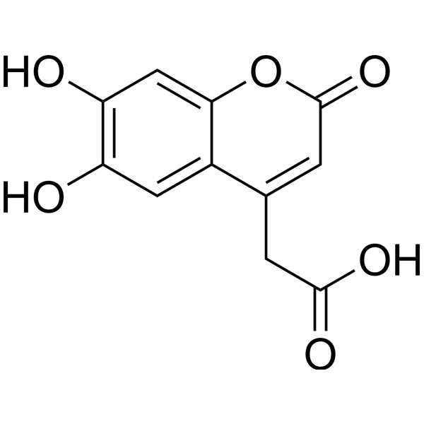6,7-Dihydroxy-4-coumarinylacetic acid