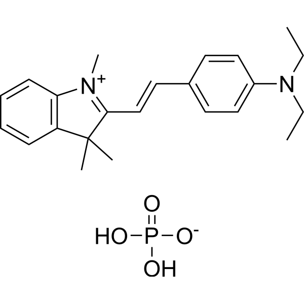 Basic violet 16 phosphate