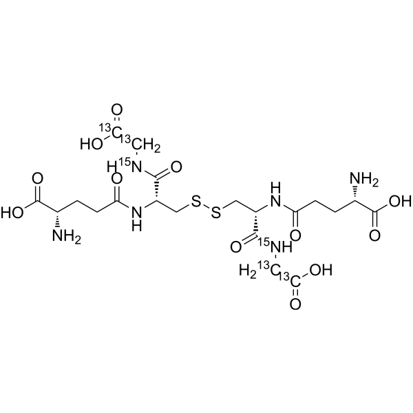 Glutathione oxidized-13C4,15N2
