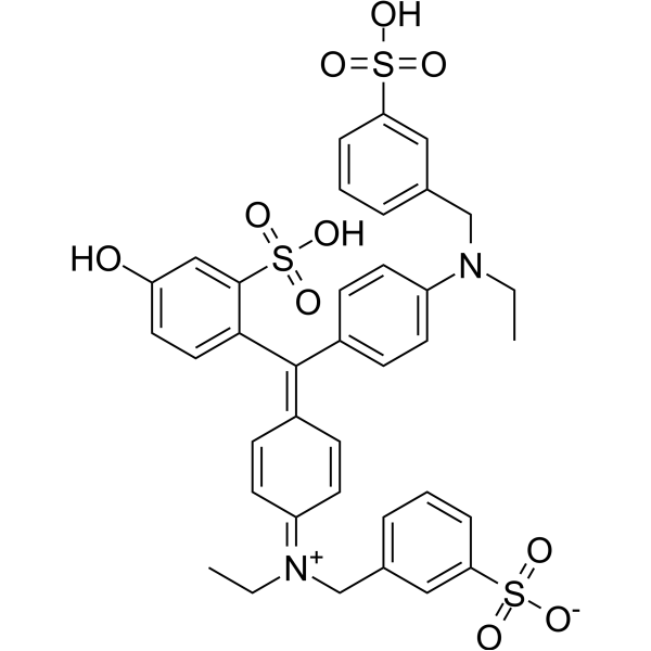 Fast green FCF free acid