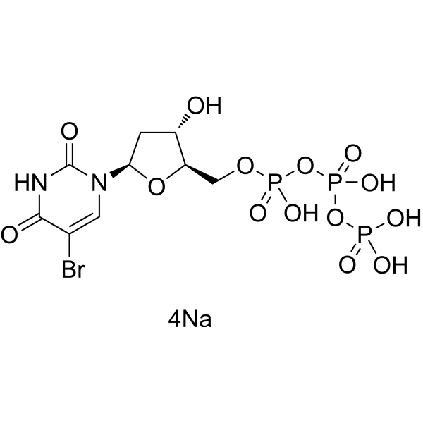 5-BrdUTP sodium salt