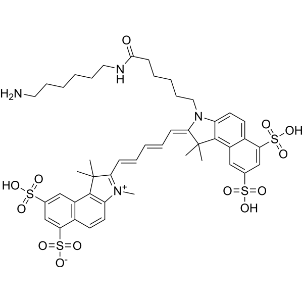 Sulfo-Cyanine5.5 amine