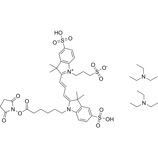 Sulfo-Cy3-NHS ditriethylamine
