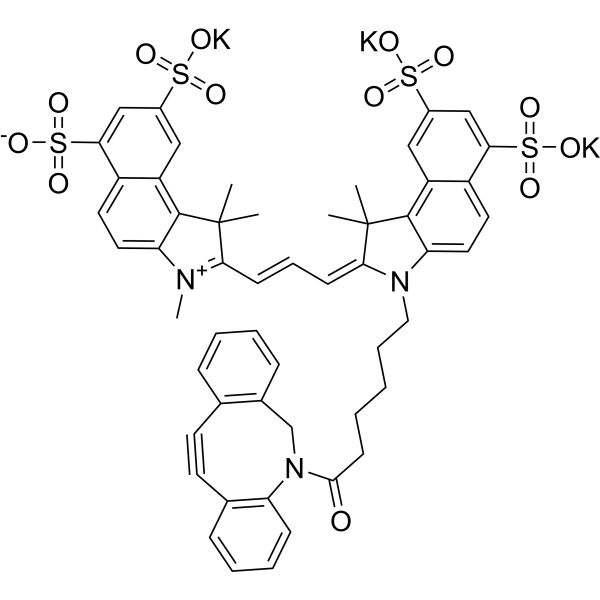 Sulfo-Cy3.5-DBCO