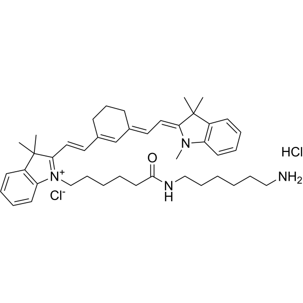 Cyanine 7-amine chloride hydrochloride
