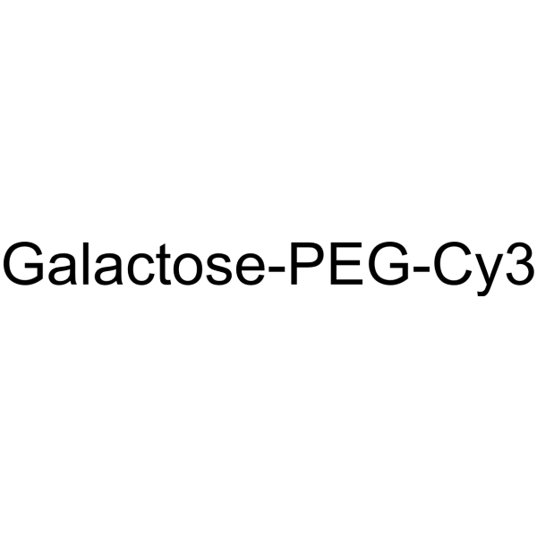 Galactose-PEG-Cy3