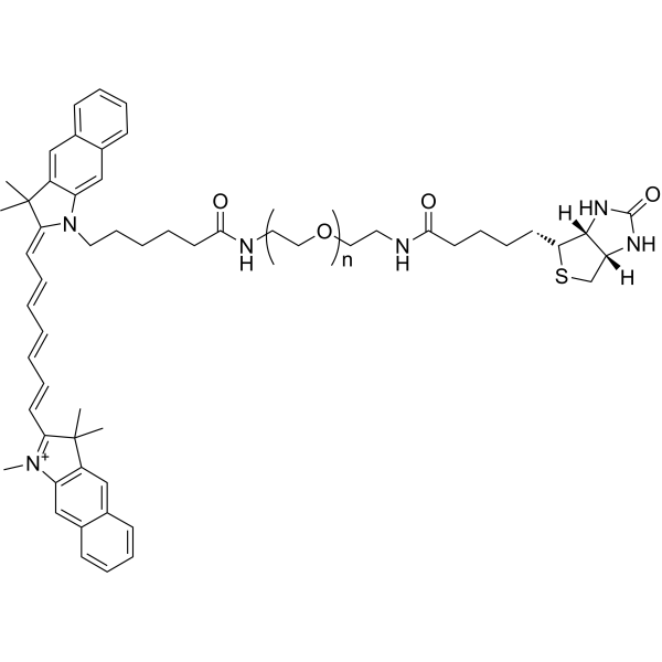 Cy7.5-PEG-biotin (MW 5000)