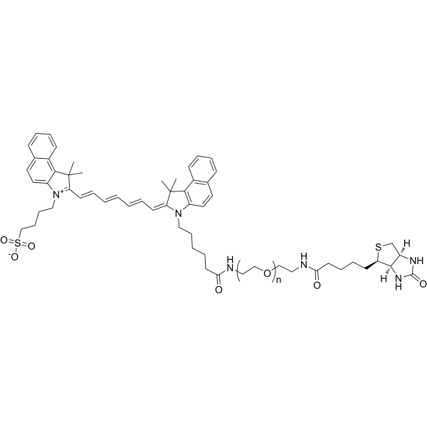 ICG PEG biotin (MW 5000)