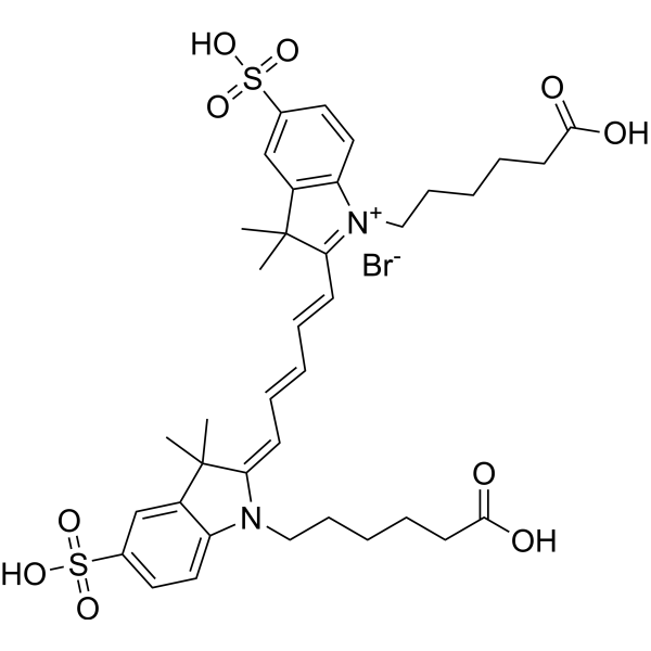 Sulfo-Bis-(N,N'-carboxylic acid)-Cy5