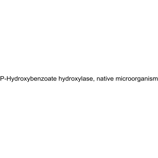 P-Hydroxybenzoate hydroxylase, native microorganism