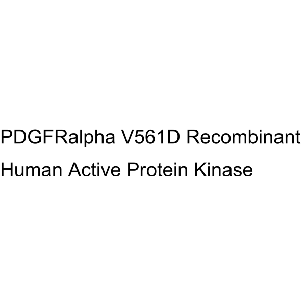 PDGFRalpha V561D Recombinant Human Active Protein Kinase