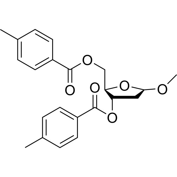 Methyl 2-deoxy-3,5-di-O-toluoyl-D-ribofuranoside