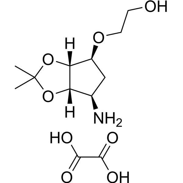 2-(((3aR,4S,6R,6aS)-6-Amino-2,2-dimethyltetrahydro-4H-cyclopenta[d][1,3]dioxol-4-yl)oxy)ethan-1-ol oxalate