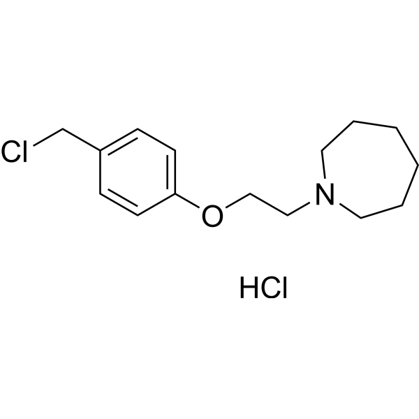 1-(2-(4-(Chloromethyl)phenoxy)ethyl)azepane hydrochloride