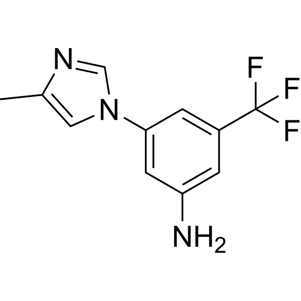 3-(4-Methyl-1H-imidazol-1-yl)-5-(trifluoromethyl)benzenamine (Standard)