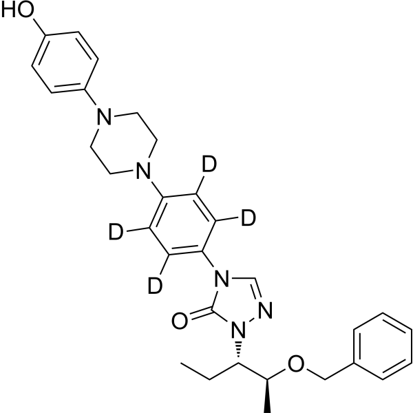 O-Benzyl Posaconazole-4-hydroxyphenyl-d4