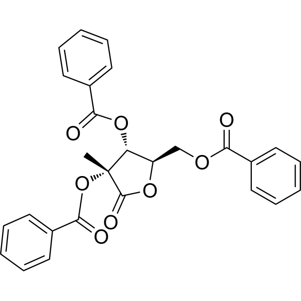 D-Ribonic acid,2-C-methyl,γ-lactone,2,3,5-tribenzoate